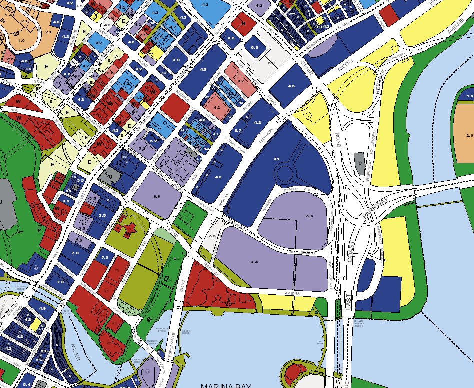 Midtown Modern is the last piece that connects Bugis and Beach Road. Development Sites courtesy URA Space