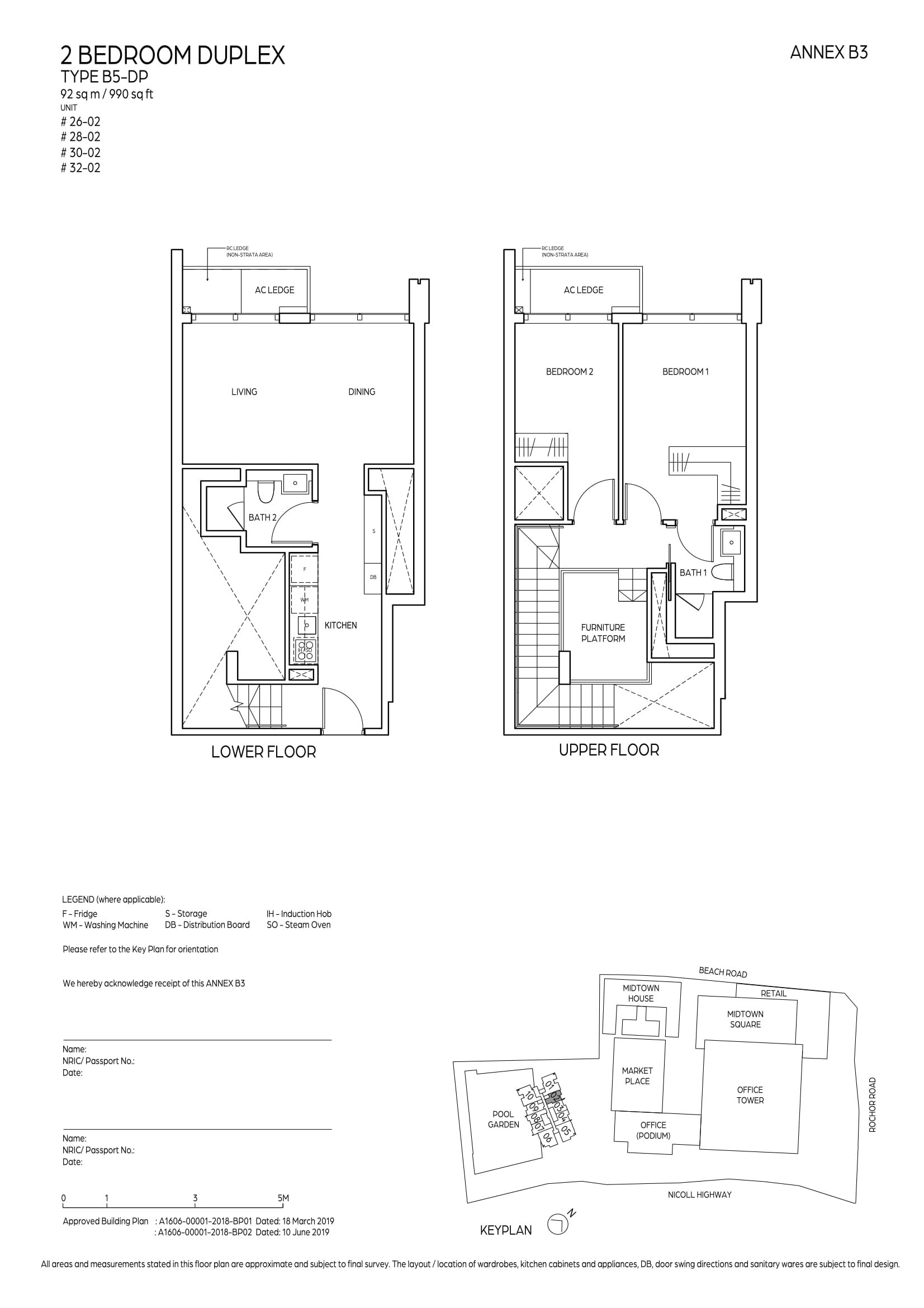 Midtown Bay’s B5-DP layout.