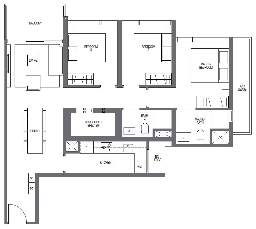 C2 layout