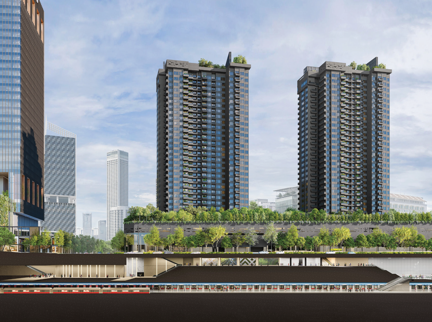 Underground Connectivity to Duo, Bugis MRT and Guoco Midtown