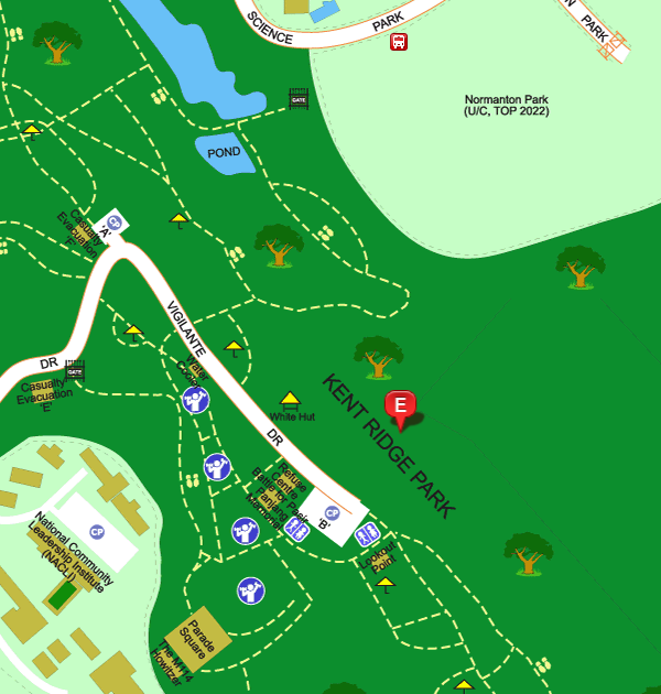Normanton Park to Kent Ridge Park courtesy Streetdirectory.png