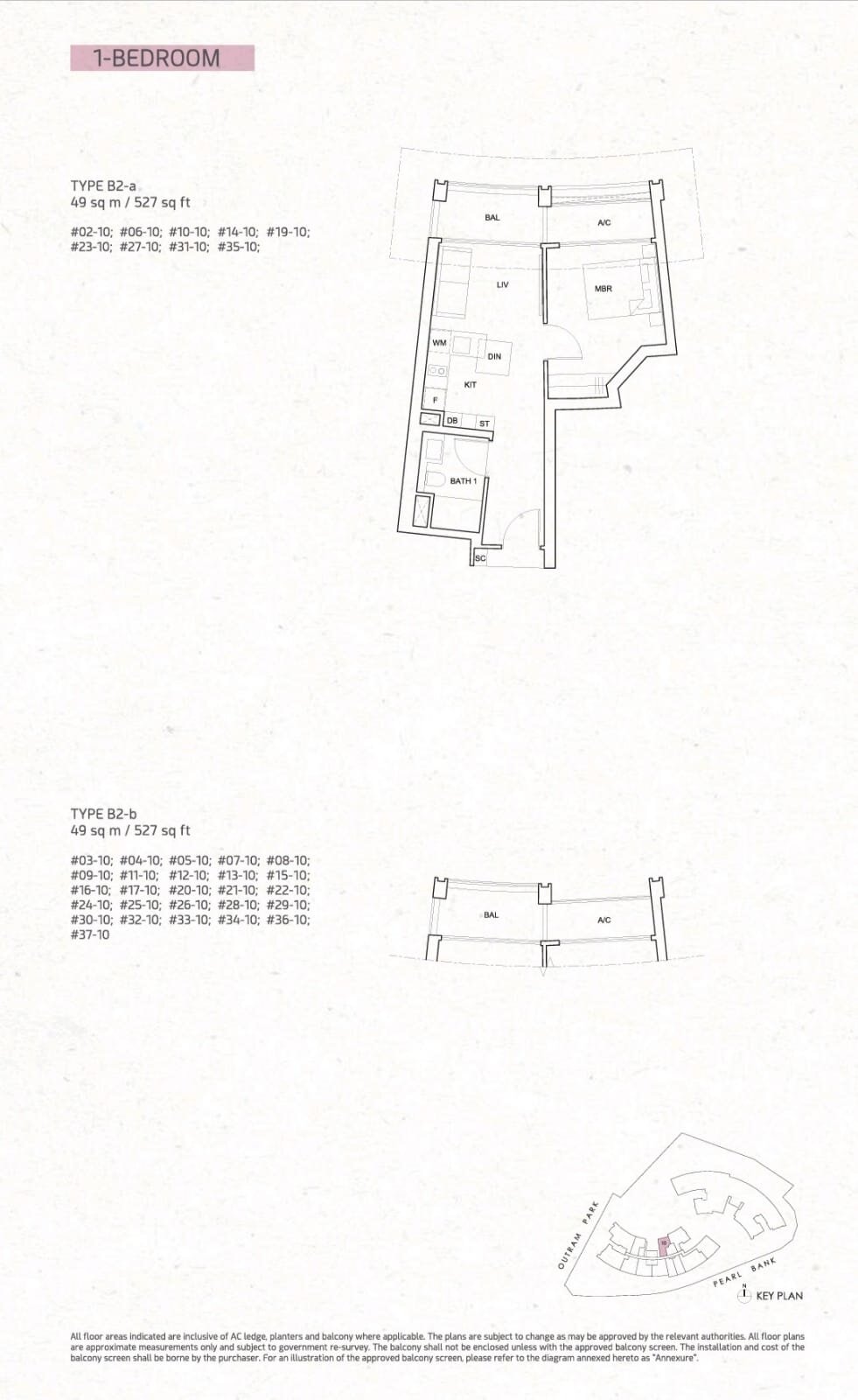 OPB Floor plan 1B B2-a and b