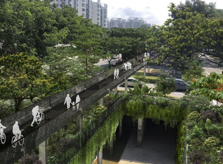 Rail Corridor has already begun its works too.