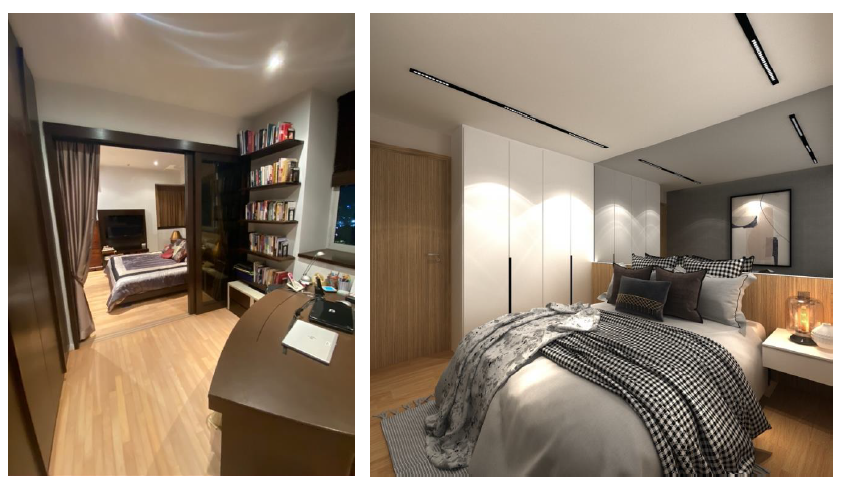 Rendered Study to Bedroom.png