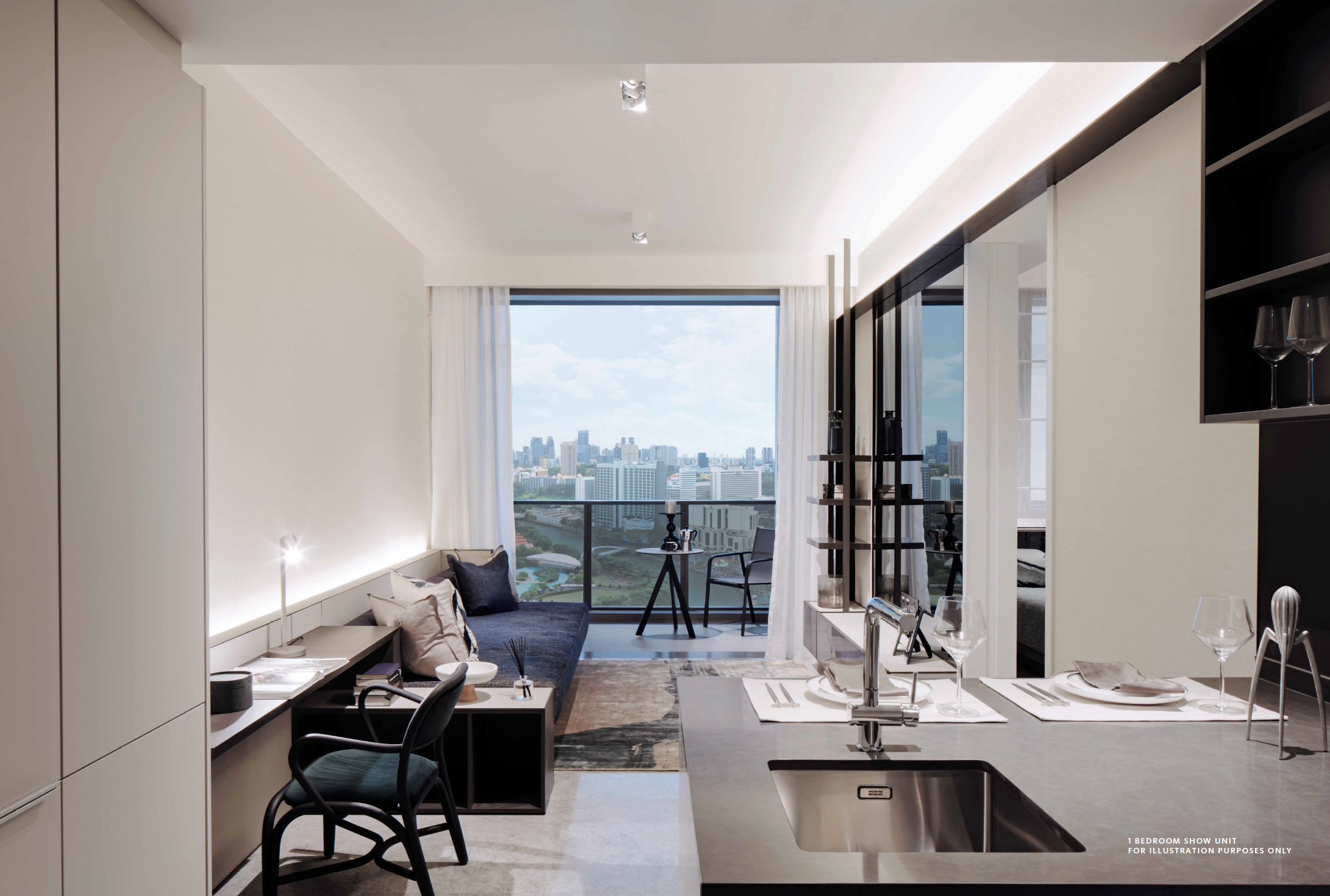 Rivière 1 bedroom unit showflat