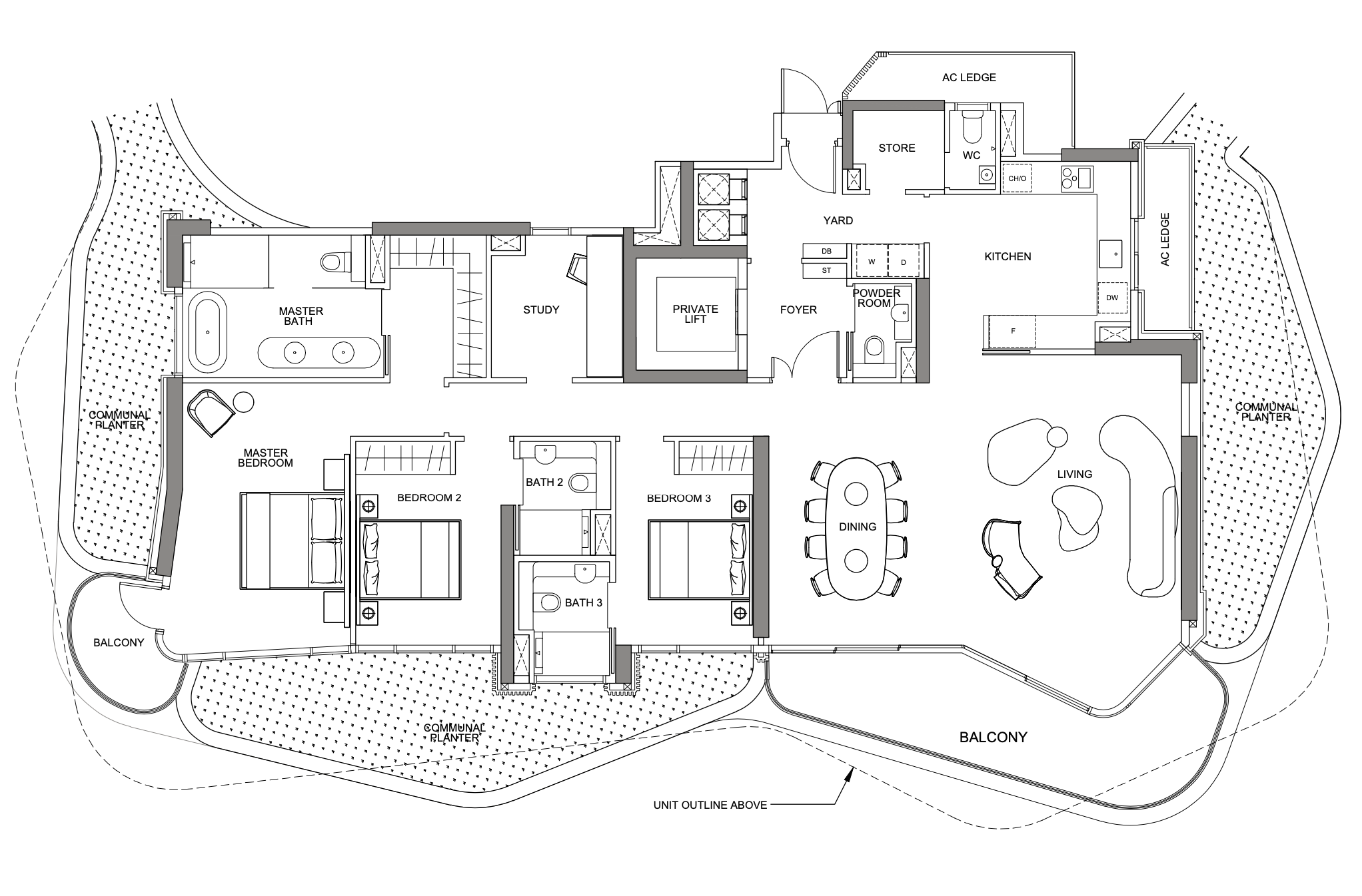 Type 3S-1 (top) and 3S-2 (bottom)