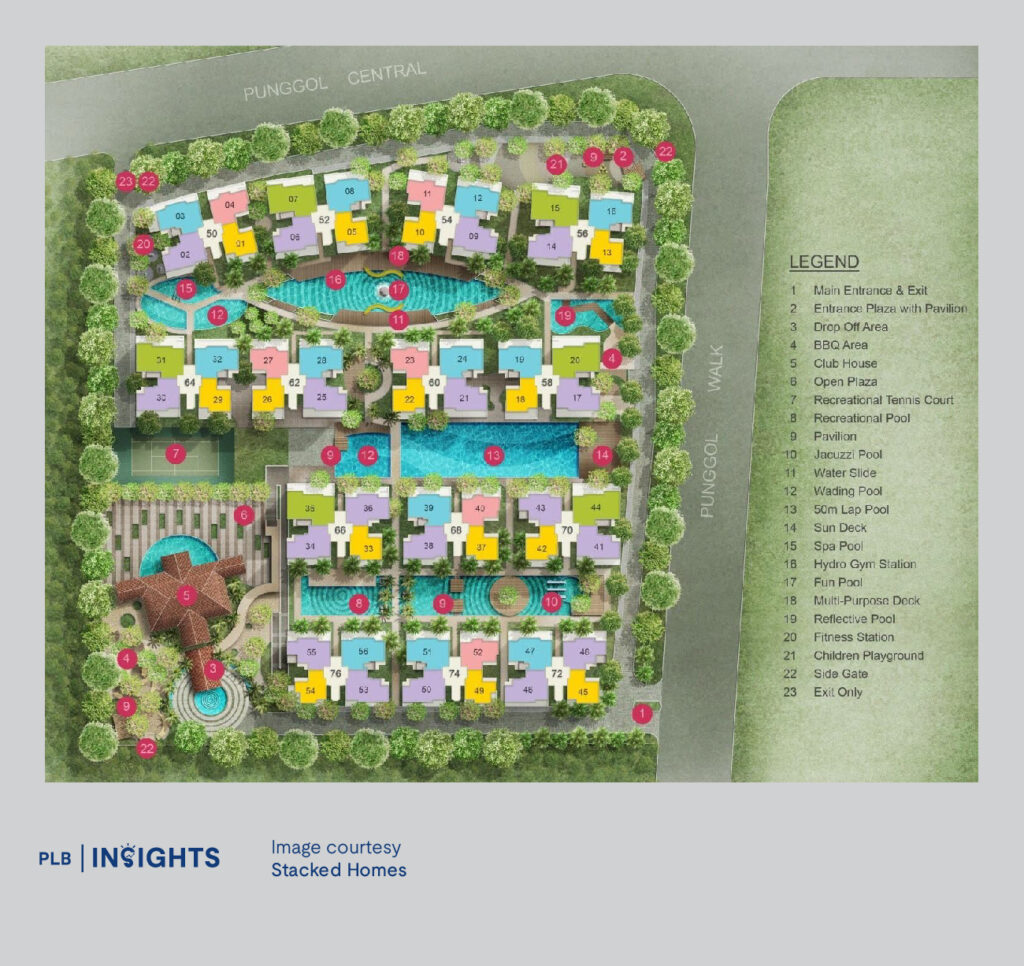 A Treasure Trove Condo Review – Is This Project 5 Minutes Away From Punggol MRT Worth Looking Into?

Site Plan and Unit Distribution