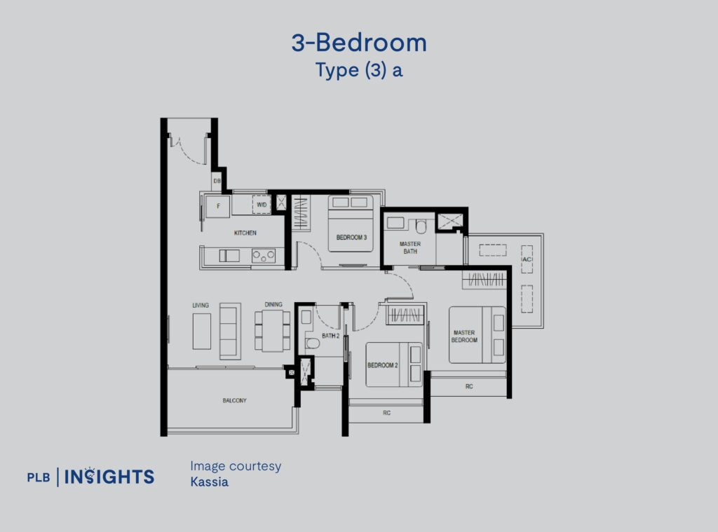 Kassia - 3-Bedroom [Type (3) a]