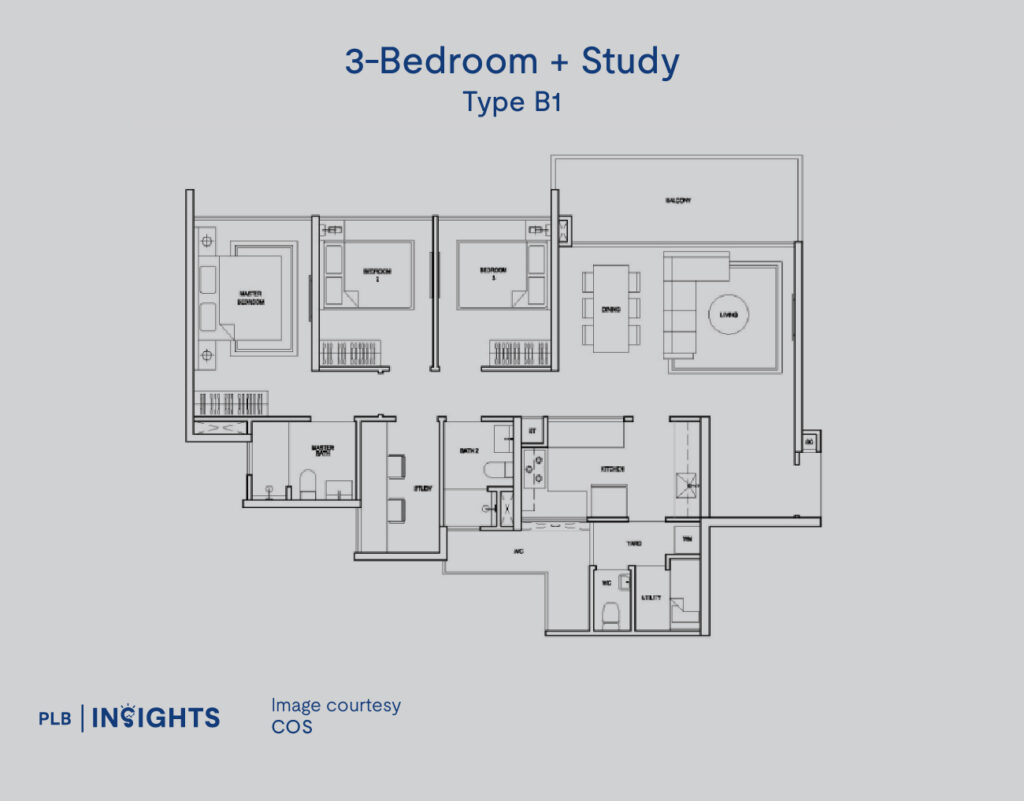 SkyPark Residences Condo Review: Rare Sembawang EC With Maisonette Layouts!

Floor Plan