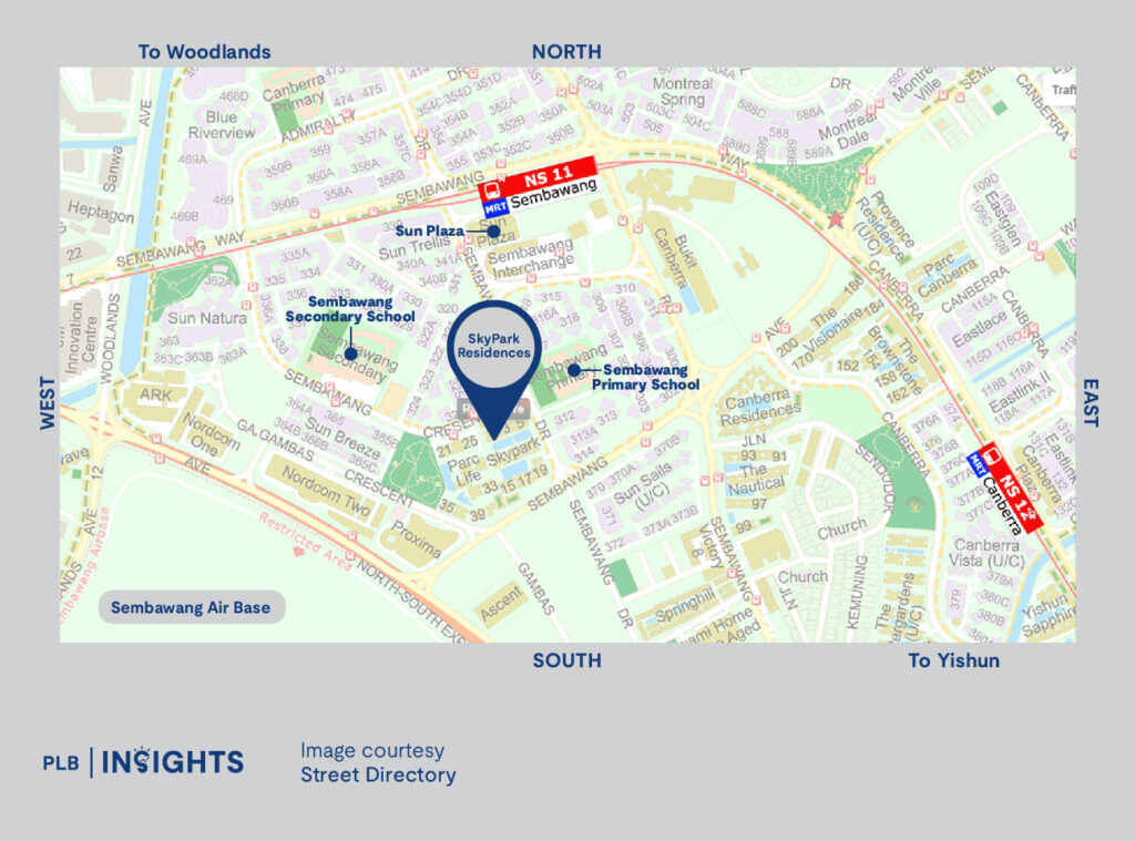 SkyPark Residences Condo Review: Rare Sembawang EC With Maisonette Layouts! Location Analysis