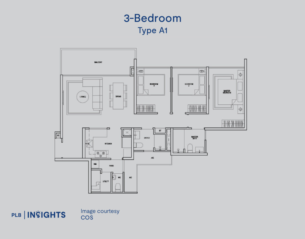 SkyPark Residences Condo Review: Rare Sembawang EC With Maisonette Layouts!

Floor Plan