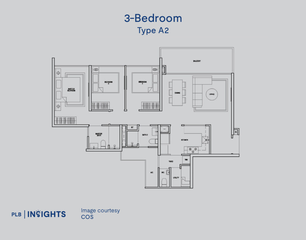 SkyPark Residences Condo Review: Rare Sembawang EC With Maisonette Layouts!

Floor Plan