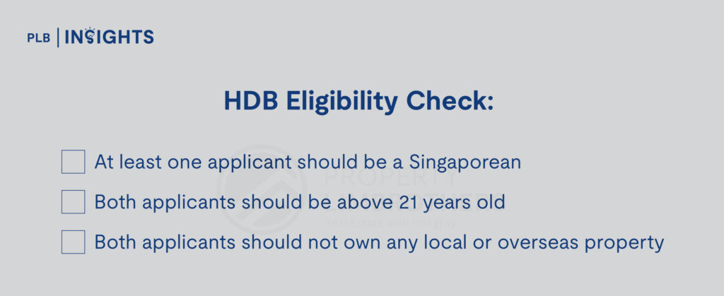 At least one of you should be a Singaporean, both of you should be above 21 years old, and both of you should not own any local or overseas property.

A Step-by-Step Guide to Navigating the BTO Process as Full-Time Students in Singapore