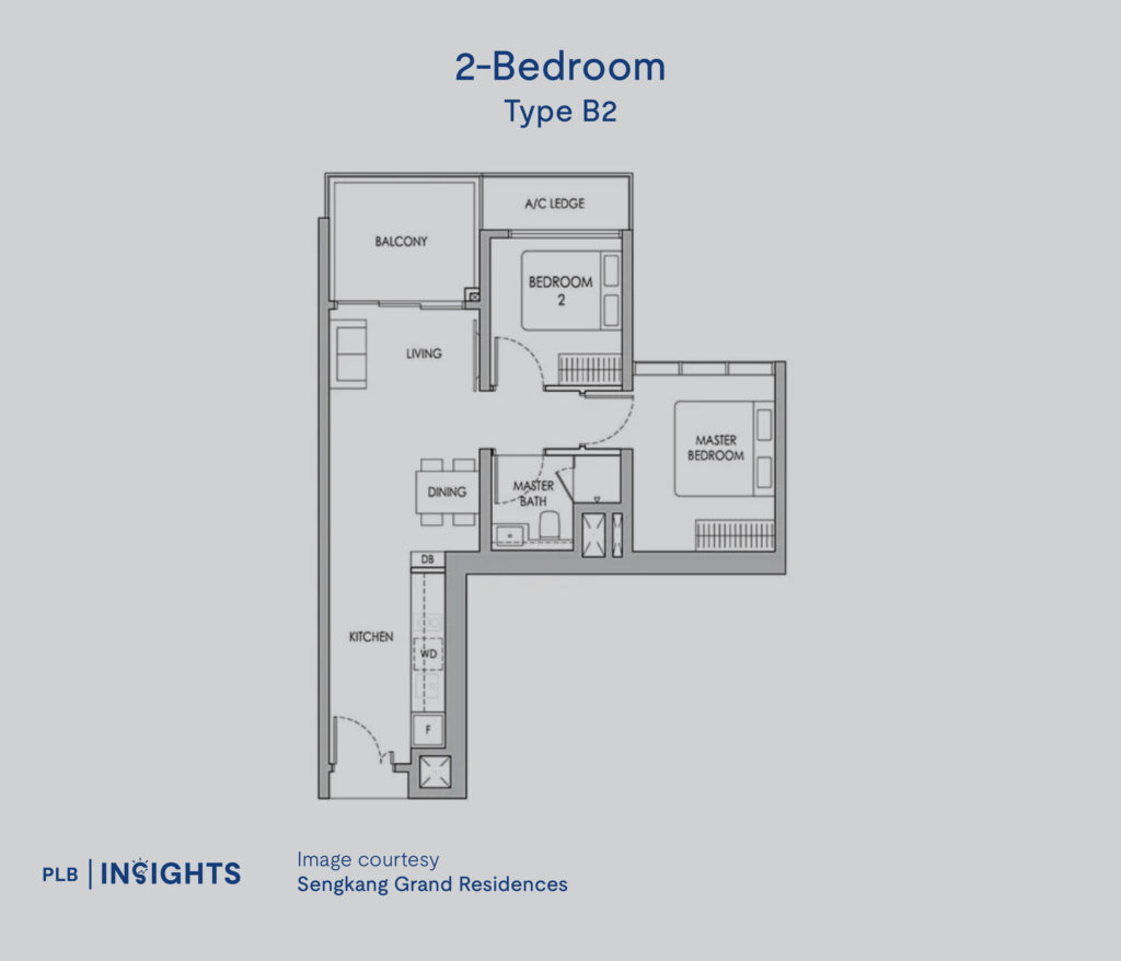 Sengkang Grand Residences Condo Review – District 19’s Latest Integrated Project Connected To Sengkang Grand Mall!

floor plan