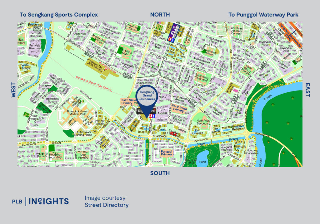 Sengkang Grand Residences Condo Review – District 19’s Latest Integrated Project Connected To Sengkang Grand Mall!

location map analysis