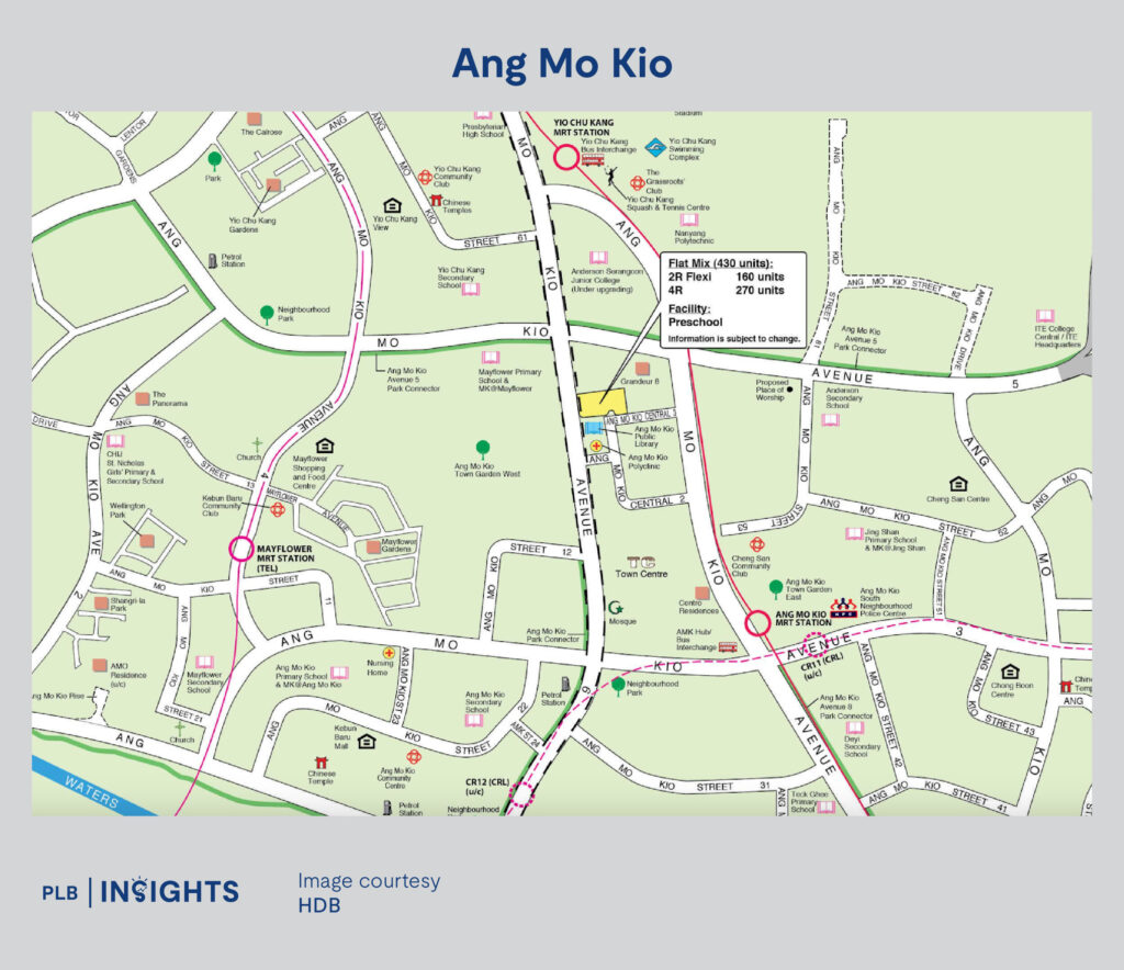 The Ang Mo Kio launch site in the October 2024 BTO