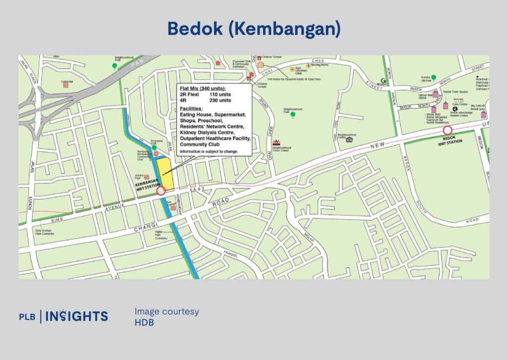 The Bedok (Kembangan) launch site in the October 2024 BTO