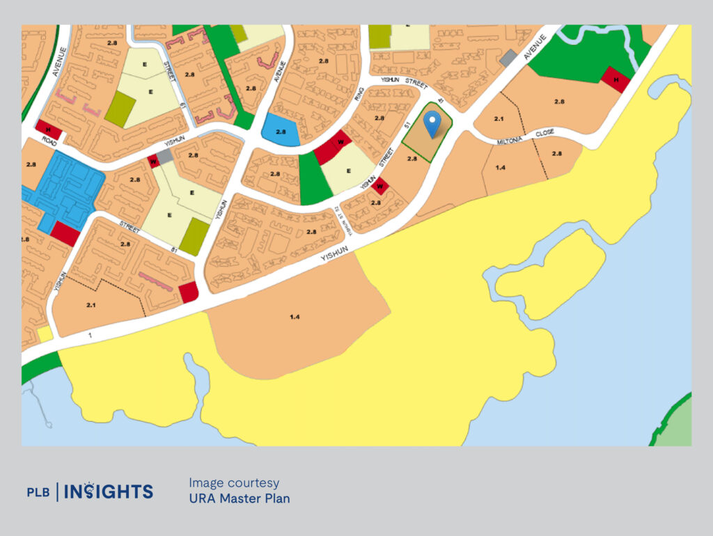 The Criterion Condo Review – Will The New Chencharu Estate Boost Demand For Private Properties in Yishun?
growth potential URA Map