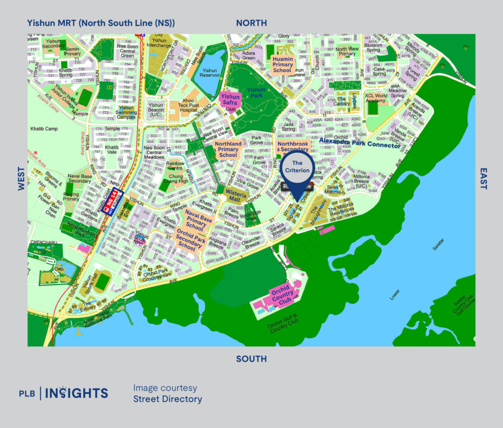 The Criterion Condo Review – Will The New Chencharu Estate Boost Demand For Private Properties in Yishun?
location analysis 