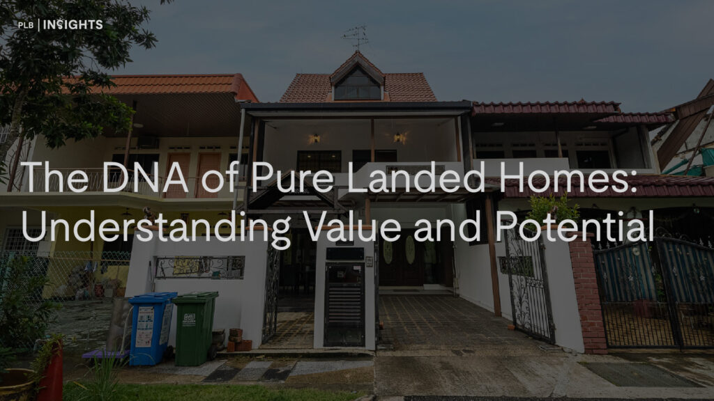 Discover how zoning, market trends, and upgrades impact a 2.5-storey landed home's value in Singapore.