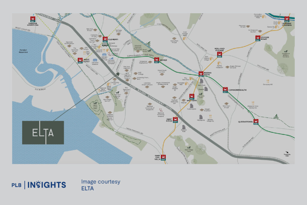 ELTA, a new launch in Clementi’s District 5, offers families and investors a prime location near top schools, excellent connectivity, and strong growth potential.