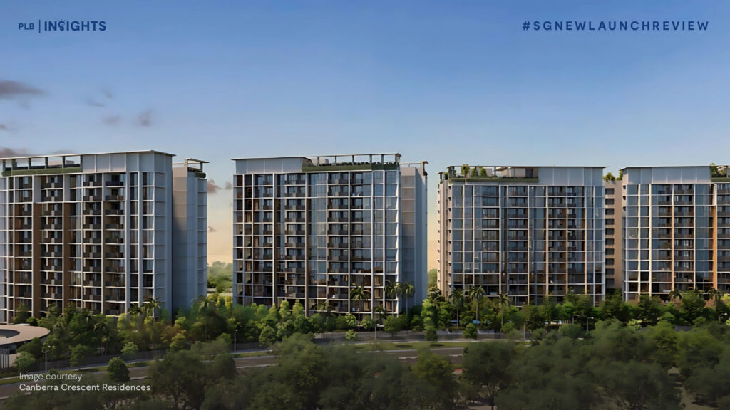 Canberra Crescent Residences,  a rare low-density new launch with family-friendly layouts, nature integration, and strong future upside.