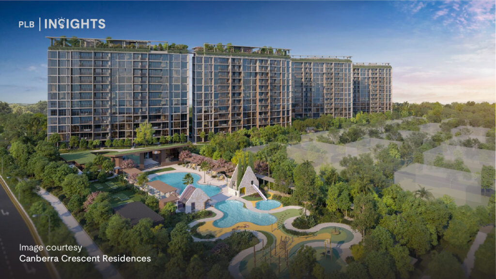Canberra Crescent Residences,  a rare low-density new launch with family-friendly layouts, nature integration, and strong future upside.
